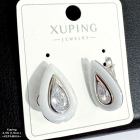 Сережки Xuping 11327 (1,9см.) «КЕРАМІКА»